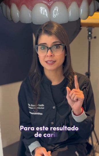 Profesional de salud grabando contenido para redes